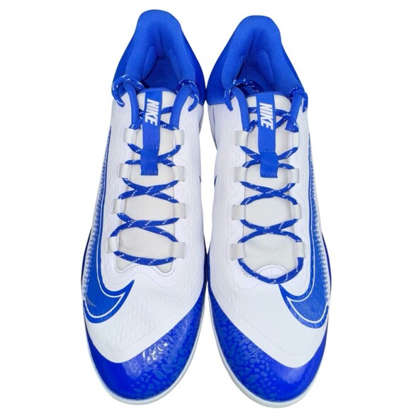 Nike Alpha Huarache 4 Elite MCS Size 16 Royal Blue Molded Baseball Cleats main image 4